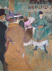 Cuadrilla en el Moulin Rouge, 1892